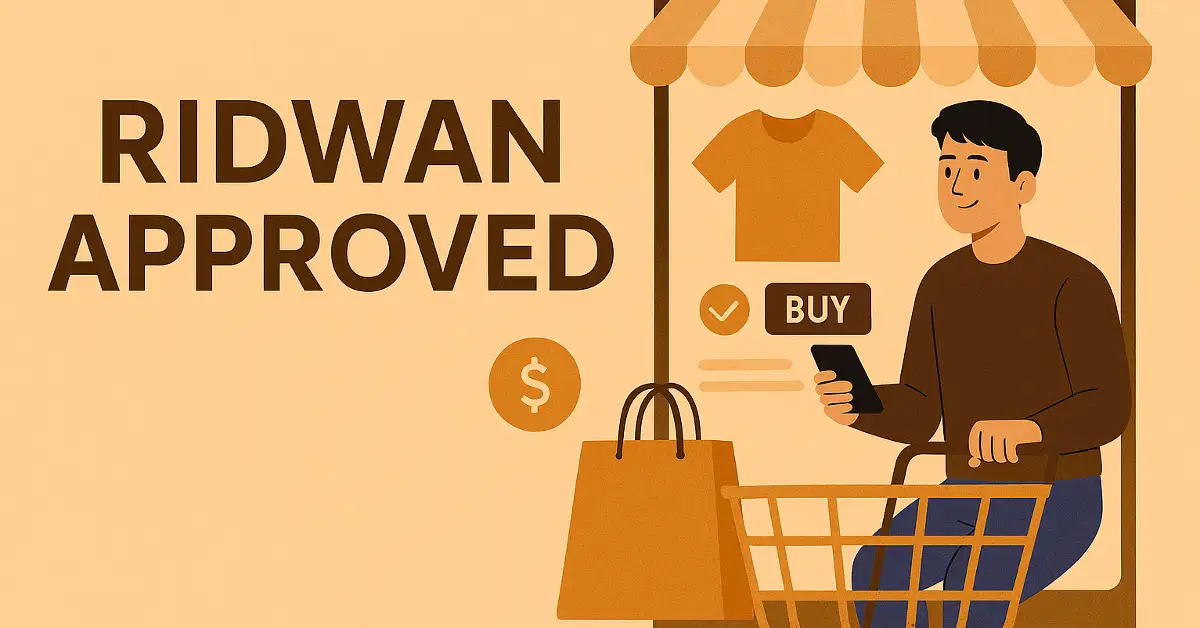 Banner Only Ridwan | ridwanapproved