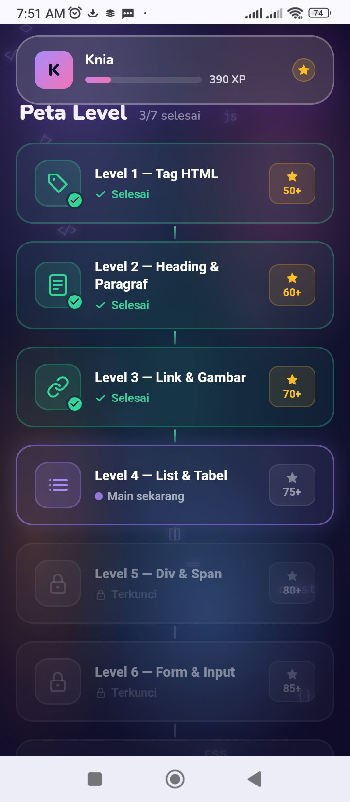 Game English Quest