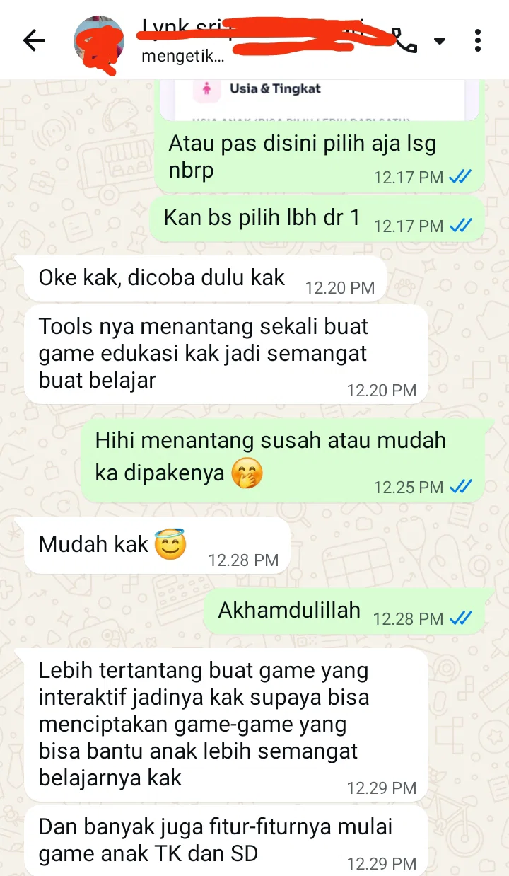 Testimoni pengguna KniaWorld Prompt Generator