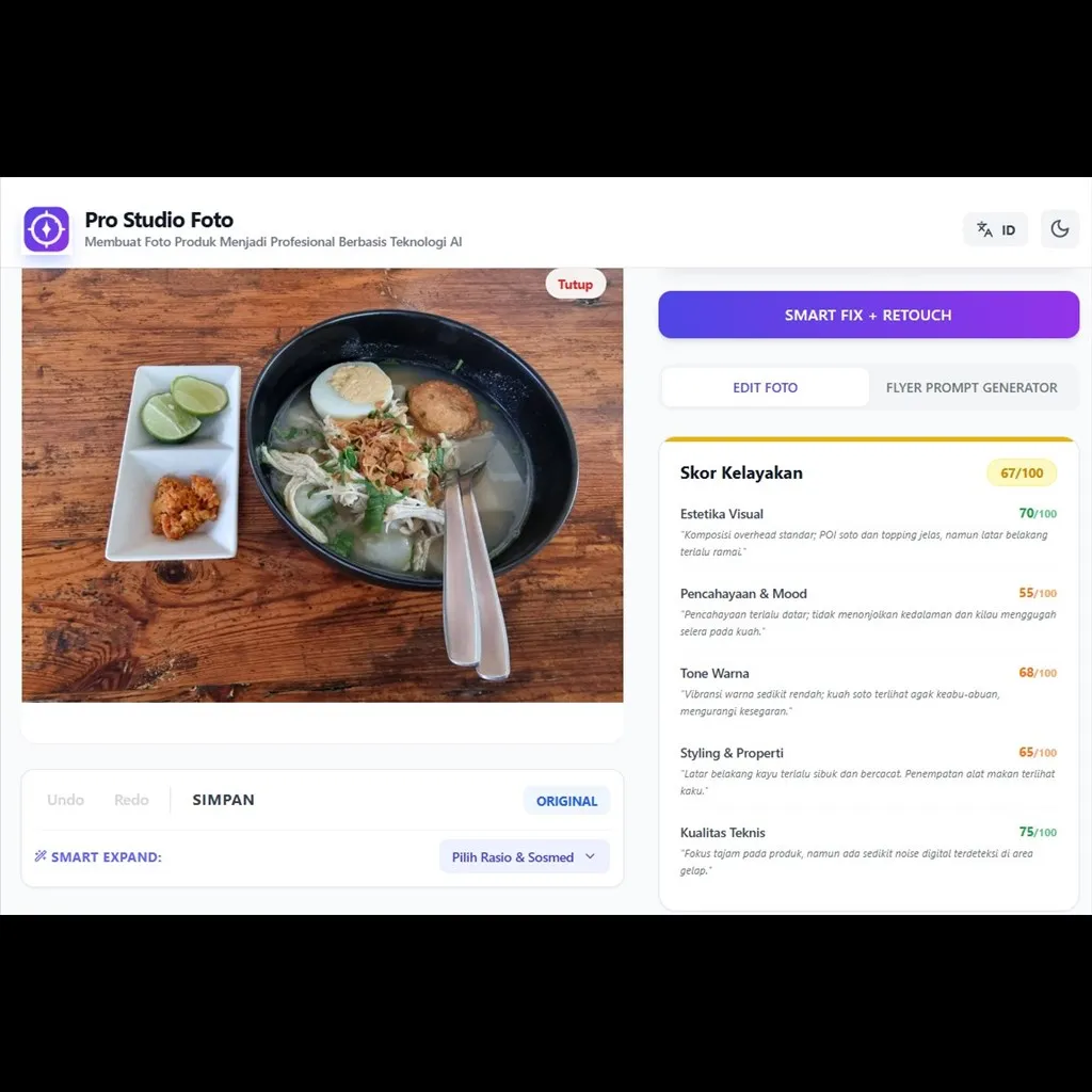 Pro Foto Studio Aplikasi Web