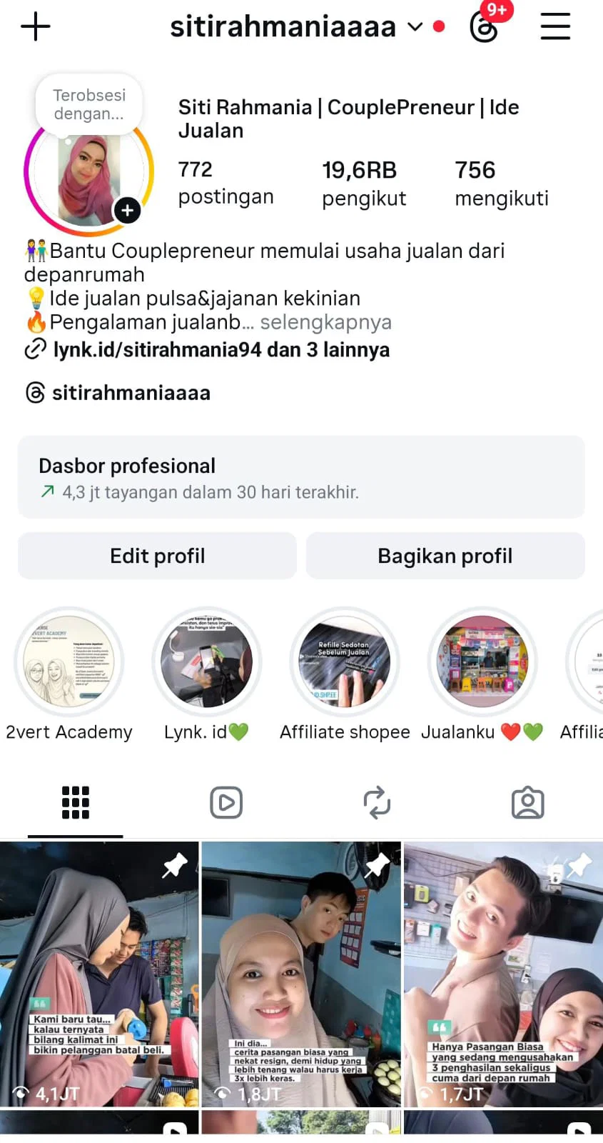 Followers Sesudah