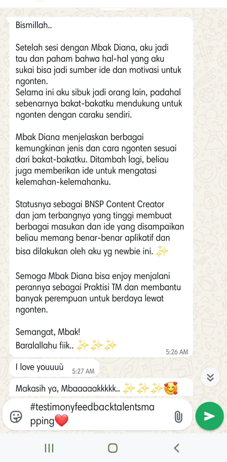 Testimoni 1