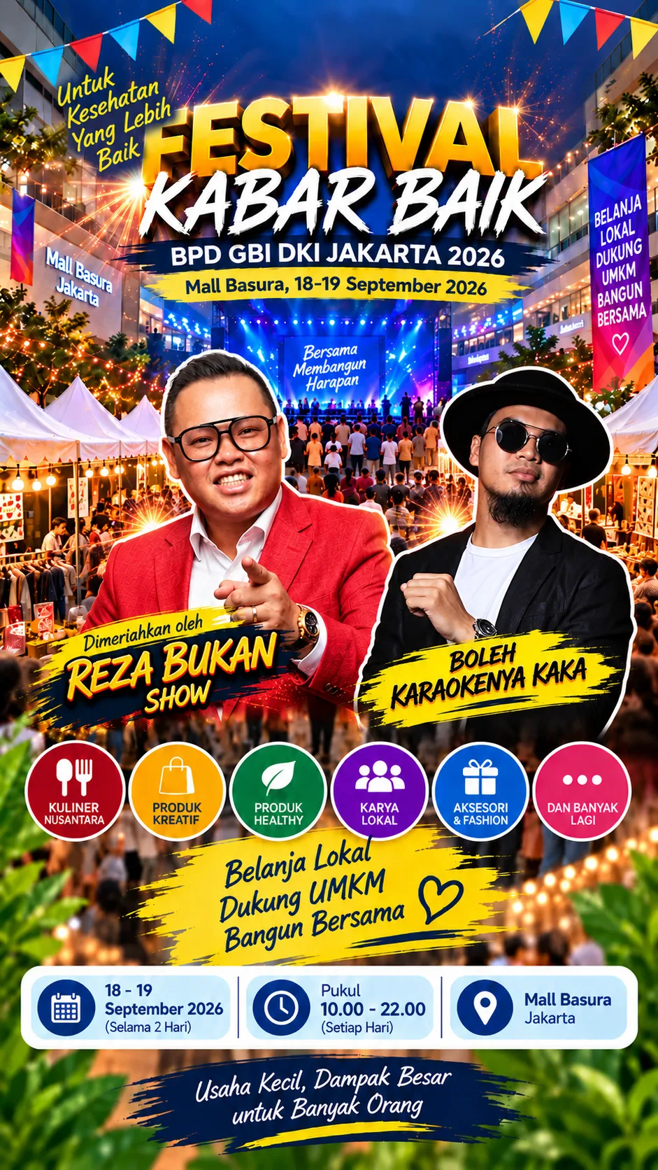 Satu Kabar Baik, Ribuan Harapan Baru