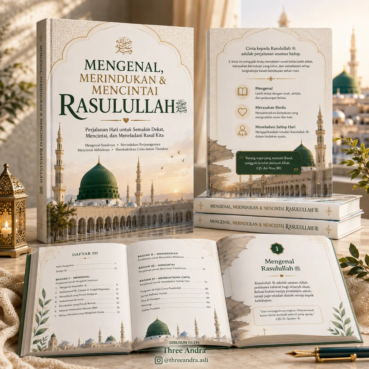 Mengenal, Merindukan & Mencintai Rasulullah SAW