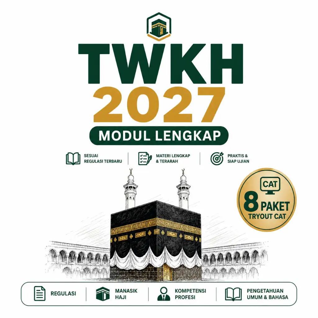 Katalog Modul Lengkap TWKH 2027 dan 8 Paket Tryout CAT