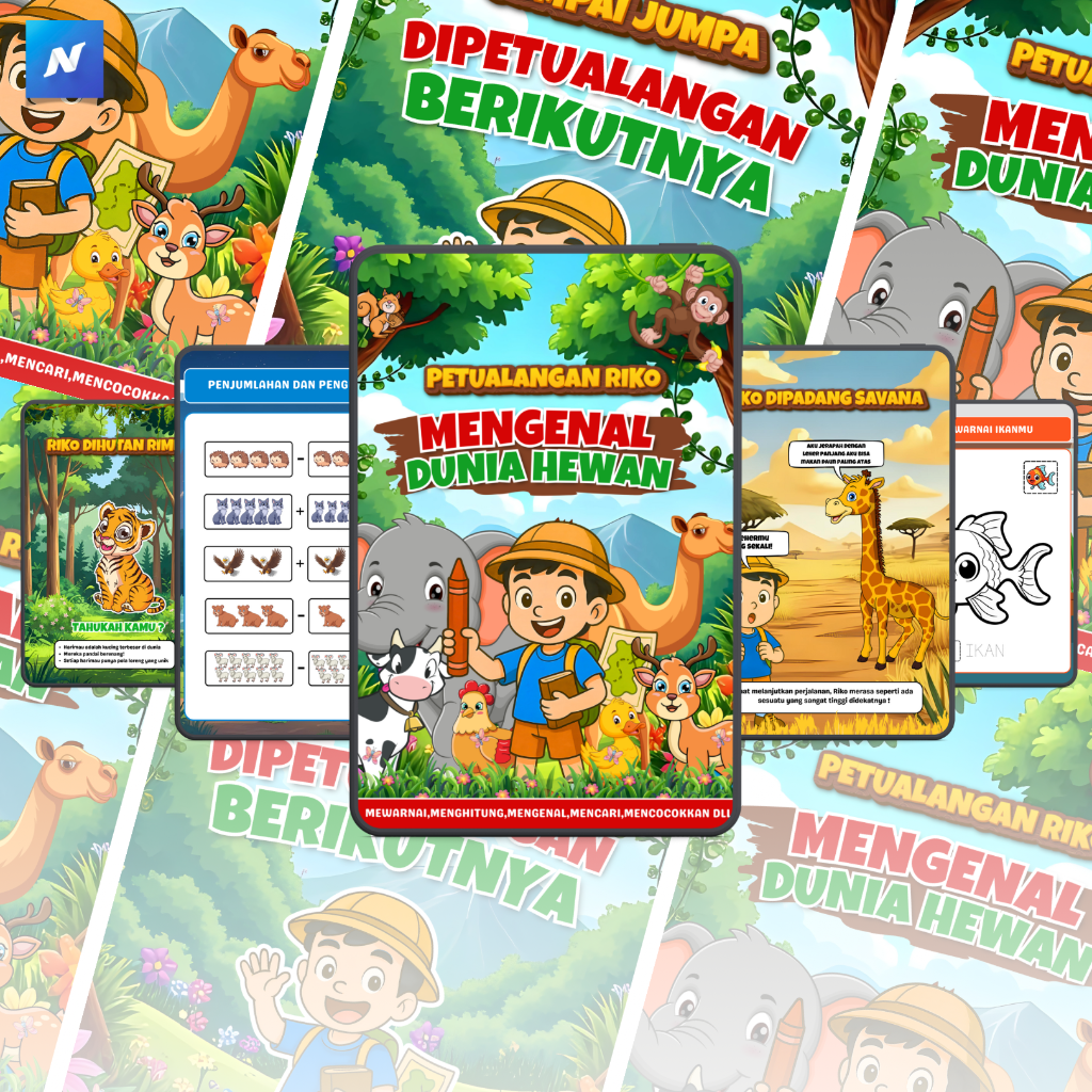 Mewarnai Riko | ngeditin_