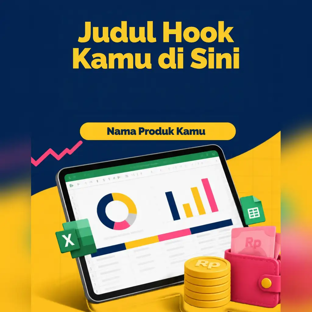 Template Carousel IG Keuangan (5 Slide)