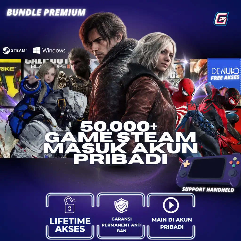 BUNDLE PREMIUM 50.000 GAME STEAM LIFETIME