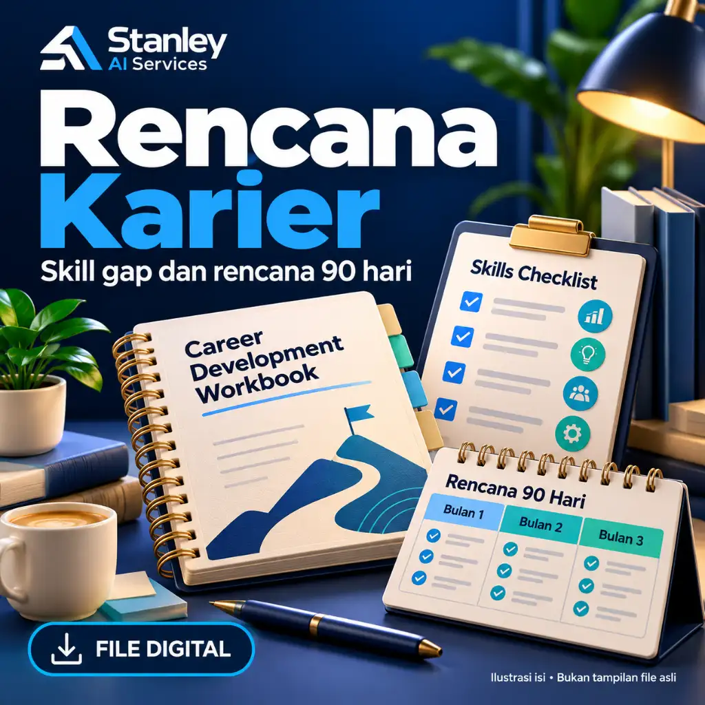 Cover Paket Naik Gaji & Promosi - Achievement, Skill Gap & 90-Day Plan