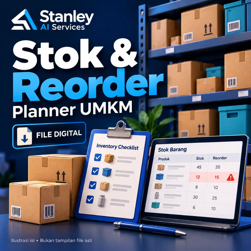 Cover Inventory & Reorder Planner UMKM