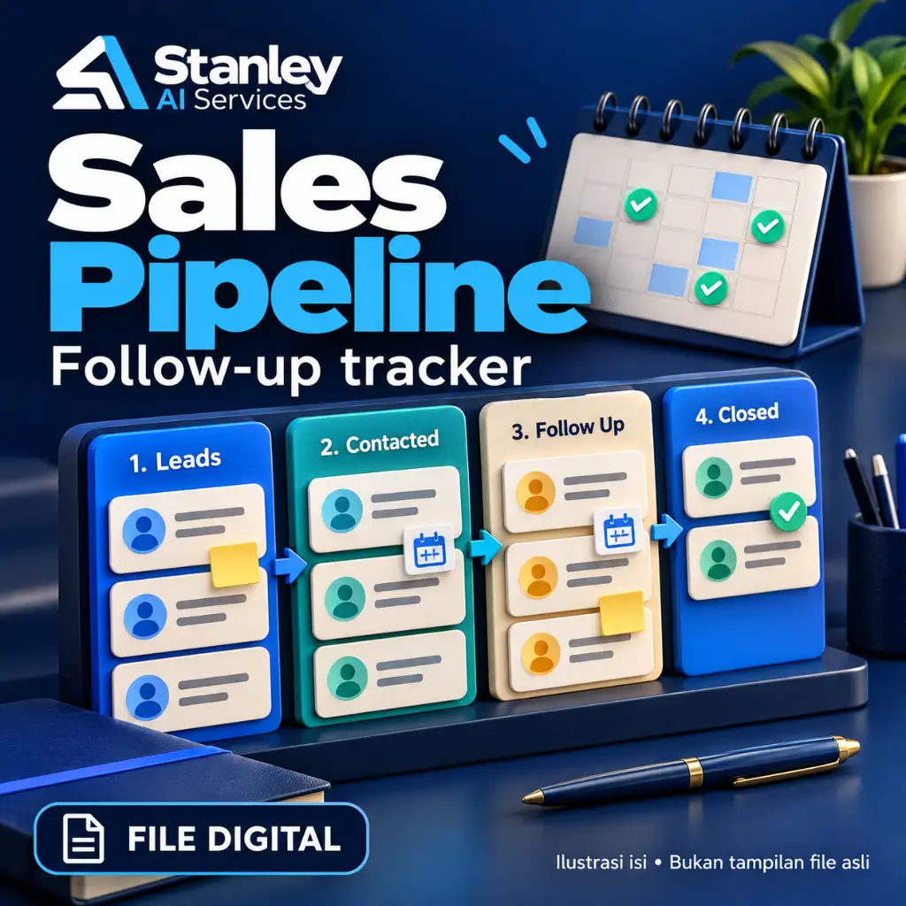 Cover Sales Pipeline & Follow-Up Tracker