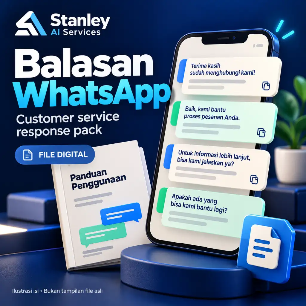 Cover WhatsApp Customer Service Response Pack