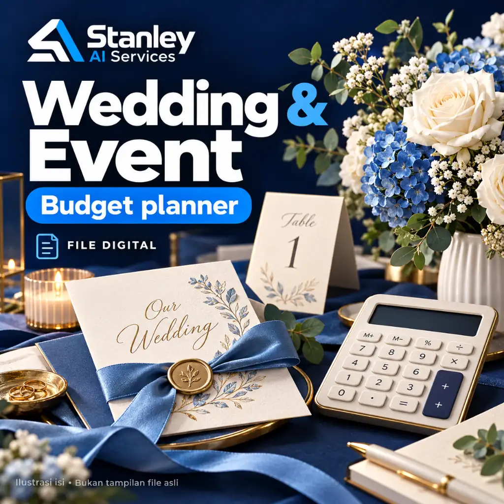 Cover Wedding & Event Budget Planner