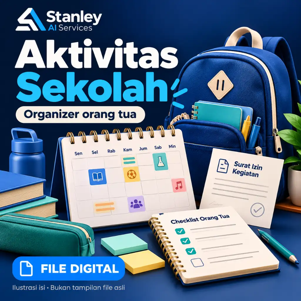 Cover Parent & School Activity Organizer