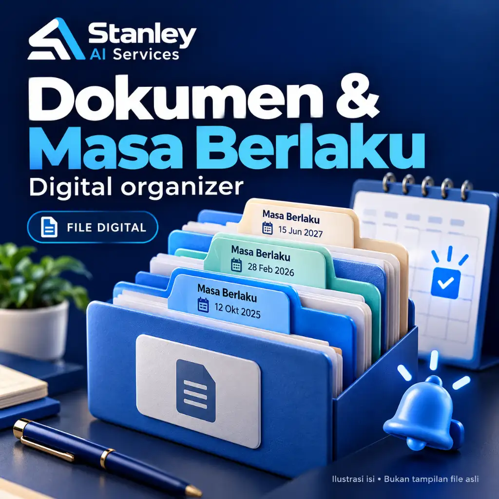Cover Digital Document & Renewal Organizer