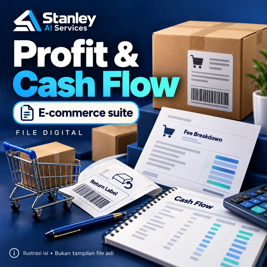 Cover E-commerce Profit & Cash Flow Suite