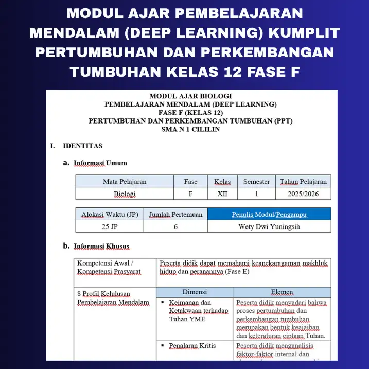 RPM Pertumbuhan dan Perkembangan Tumbuhan gambar 1