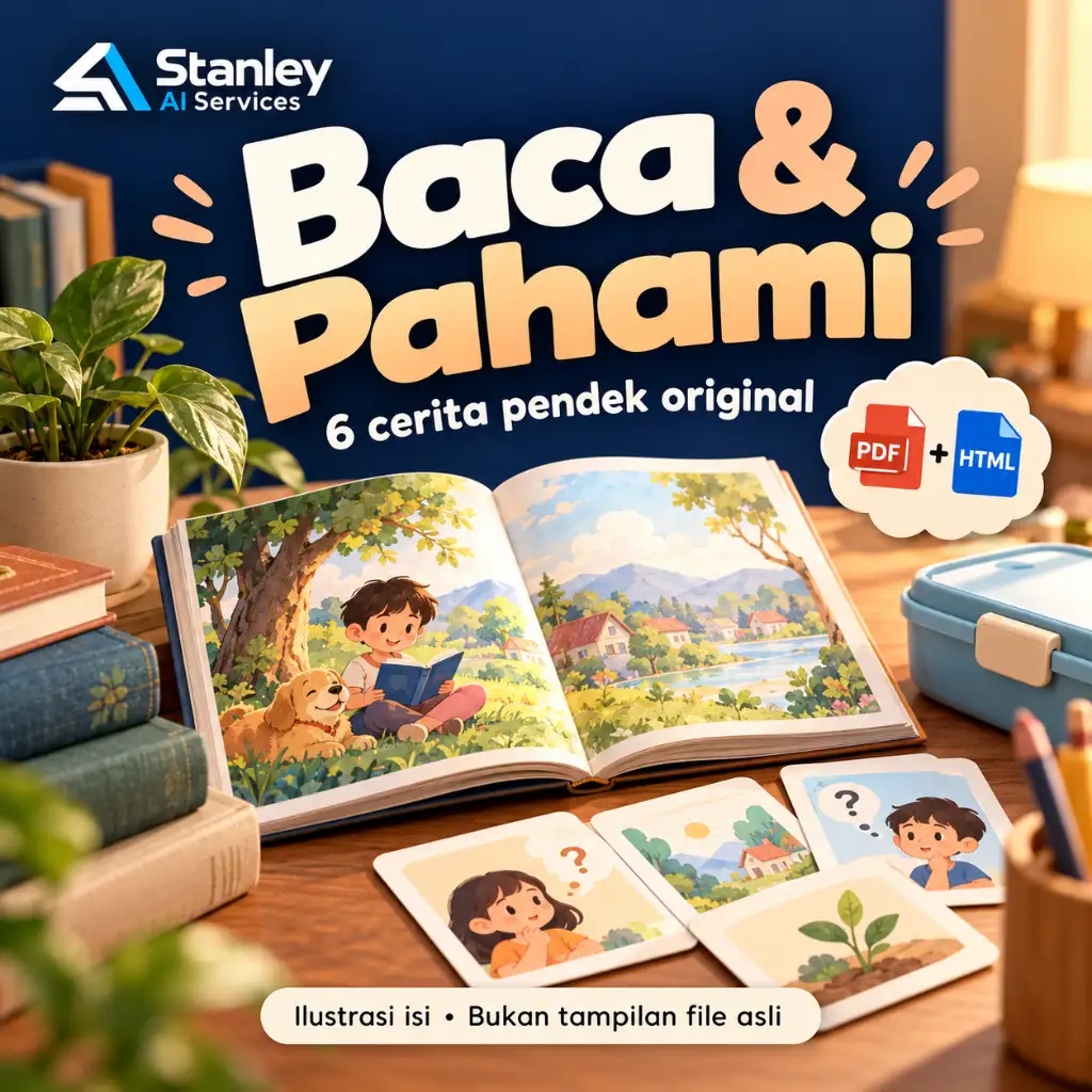 Cover Baca dan Pahami: 6 Cerita