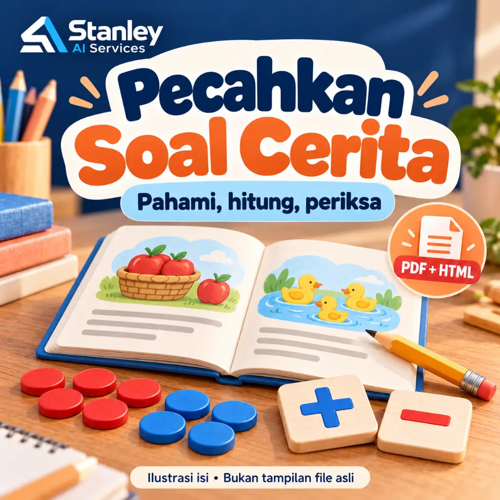 Cover Pecahkan Soal Cerita