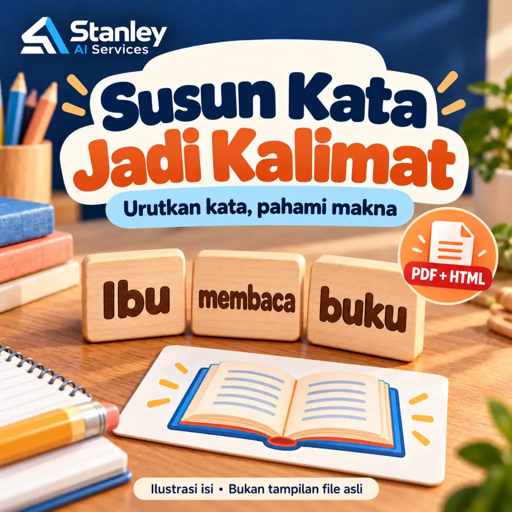 Cover Susun Kata Jadi Kalimat