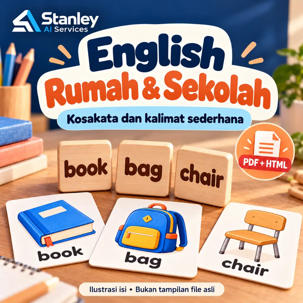 Cover English Rumah & Sekolah