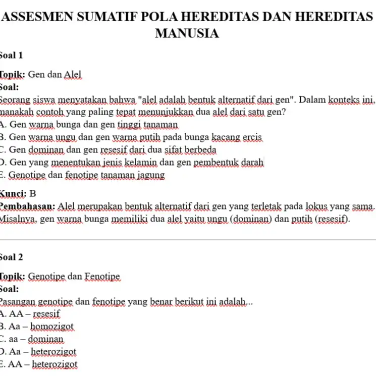RPM Pola Hereditas Kelas 12 gambar 5