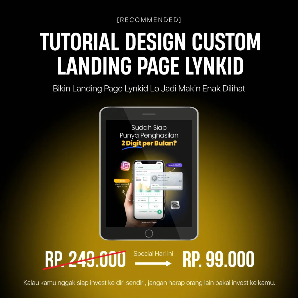 Tutorial Design Landing Page