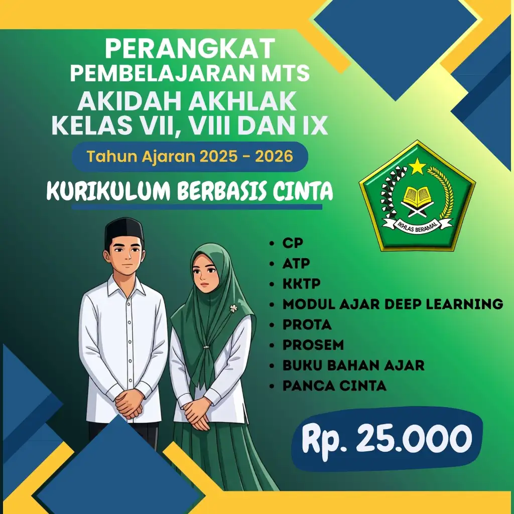 Modul Ajar Akidah Akhlak MTs Kurikulum Merdeka