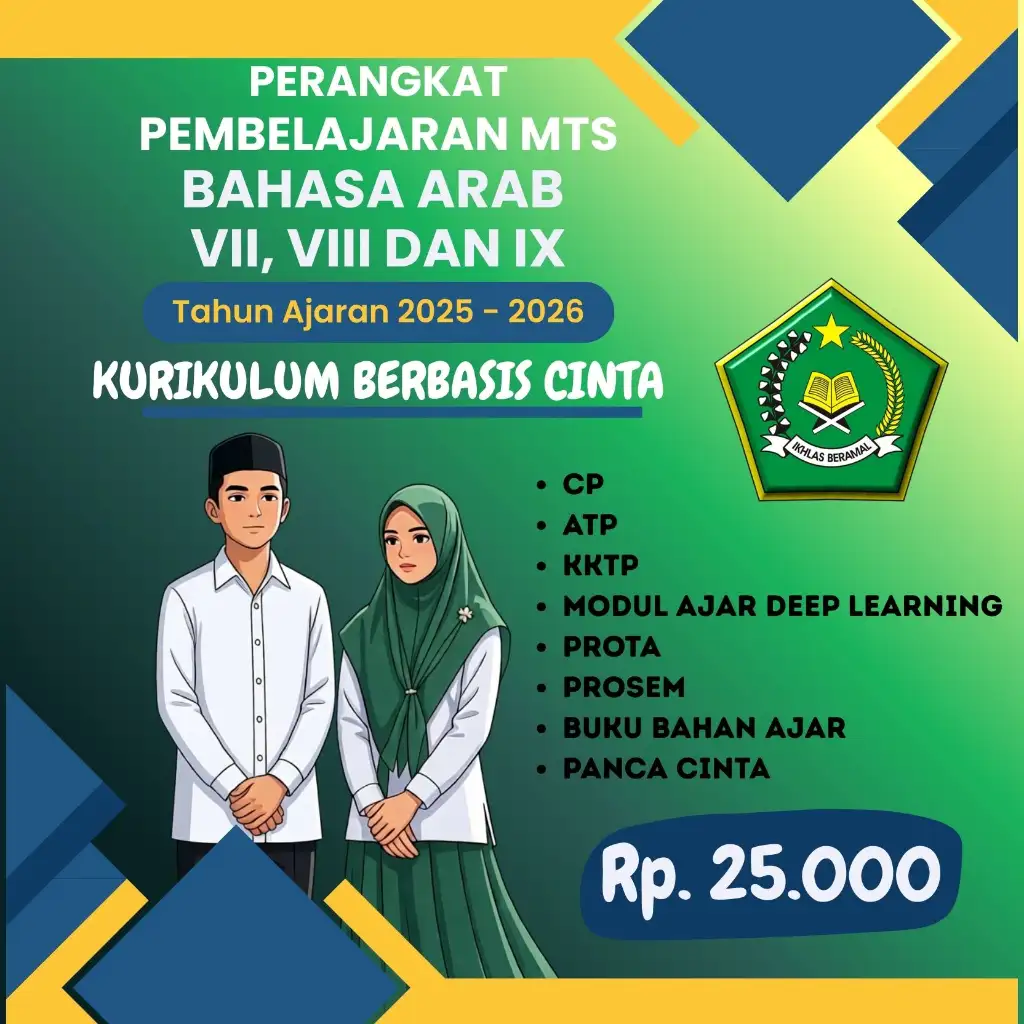 Modul Ajar Bahasa Arab MTs Kurikulum Merdeka